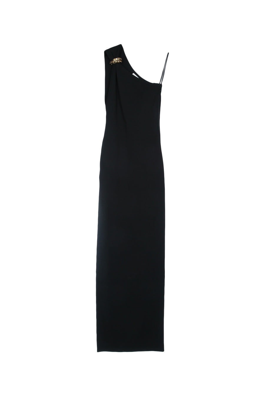 Elisabetta Franchi Lungo 72% Viscose dress in black