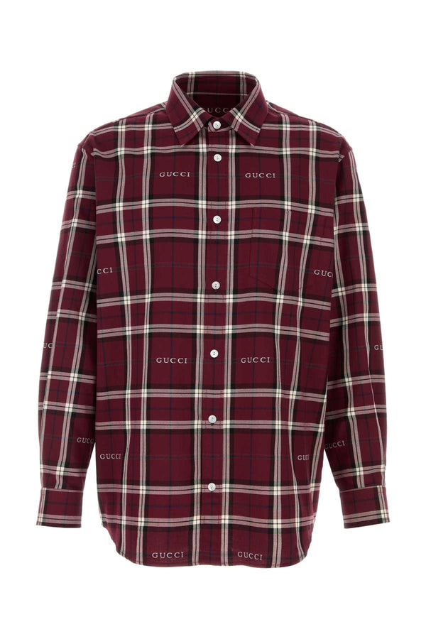 Gucci Cotton shirt in burgundy