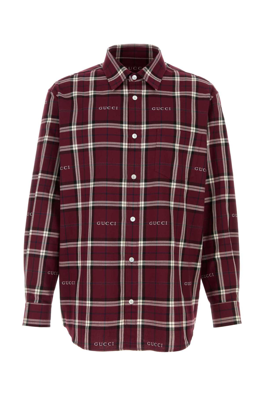 Gucci Cotton shirt in burgundy