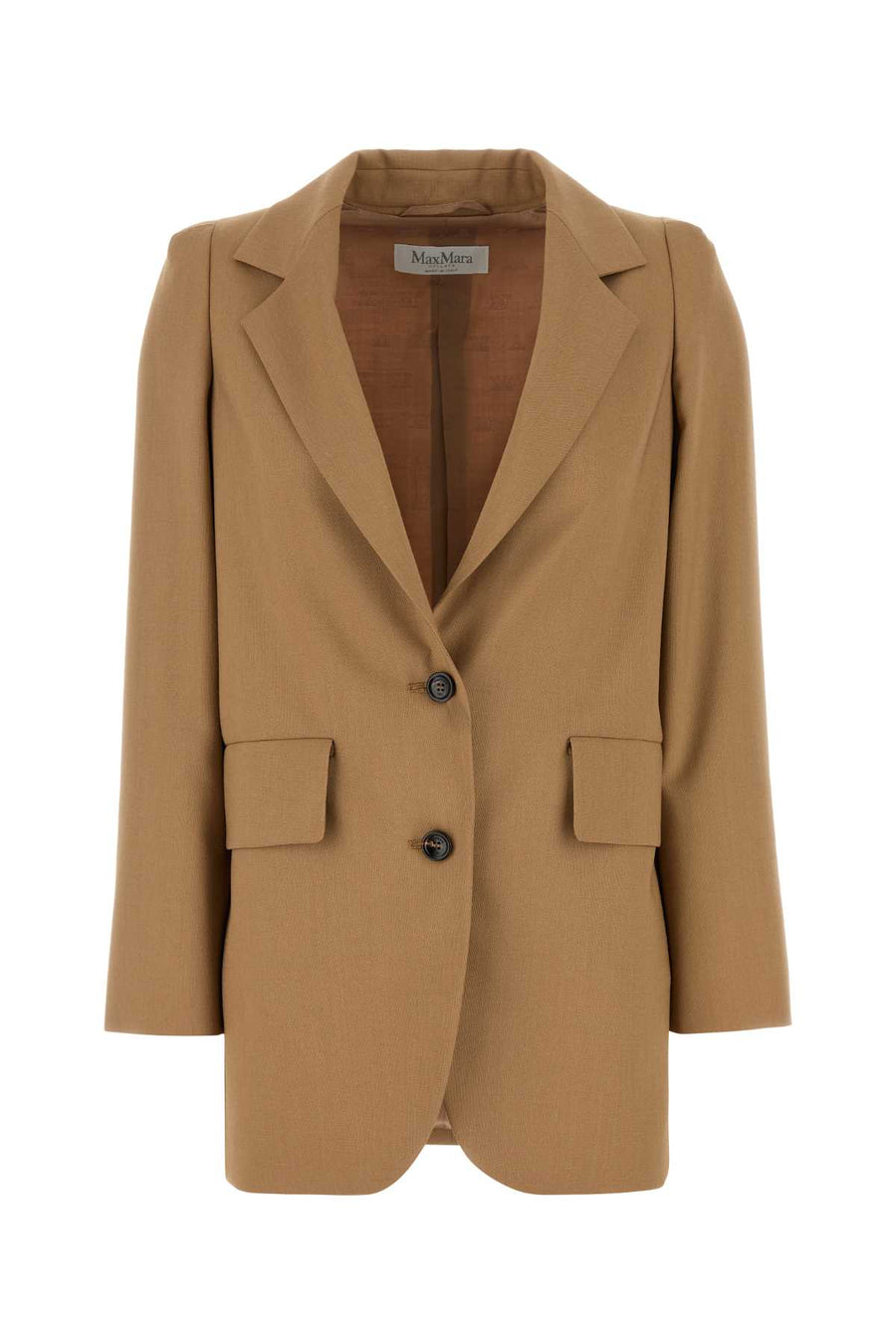Max Mara Exterior: 71% Wool blazer in beige