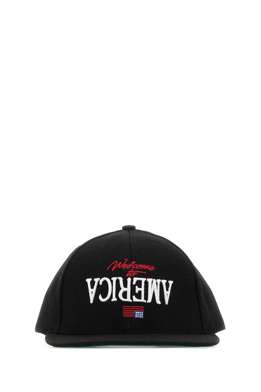 Black Canvas Baseball Cap Exterior: Polyester Cappelli