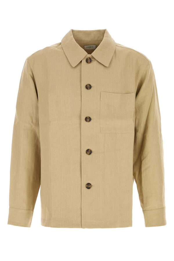 Le Kasha With 100% Linen jacket in beige