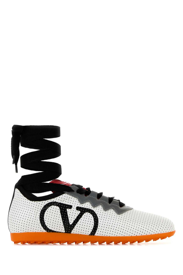 Valentino Garavani Valentino Exterior: 100% Nappa leather sneaker in white
