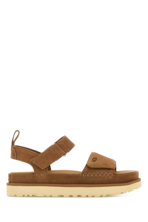 UGG Goldenstar Exterior: 100% Suede sandal in brown