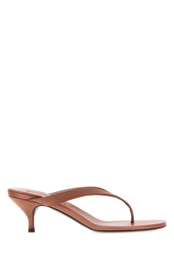 Miu Miu Tacco Exterior: 100% Fabric mule heel in cacao