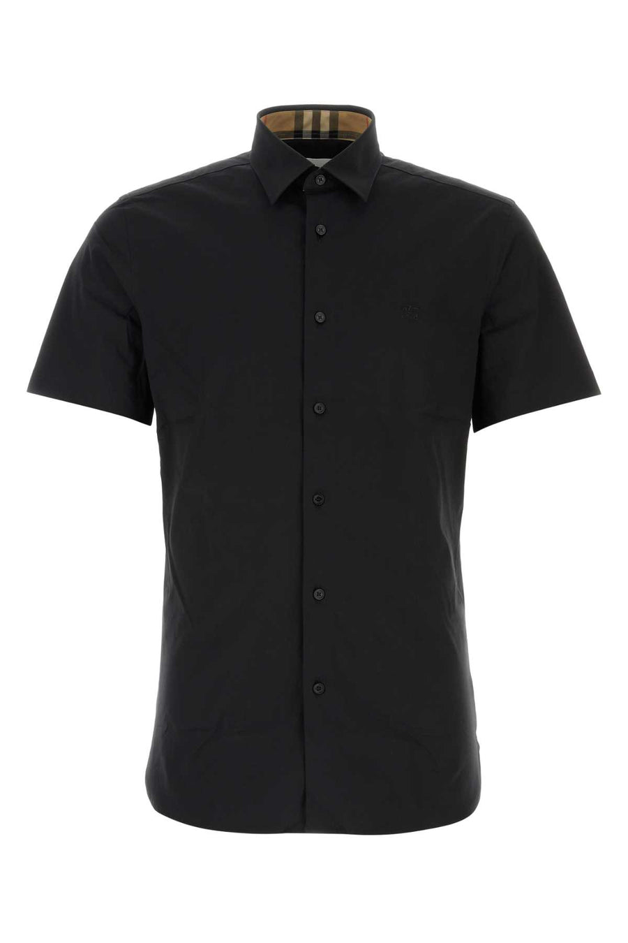 Burberry 96% Cotton shirt in black