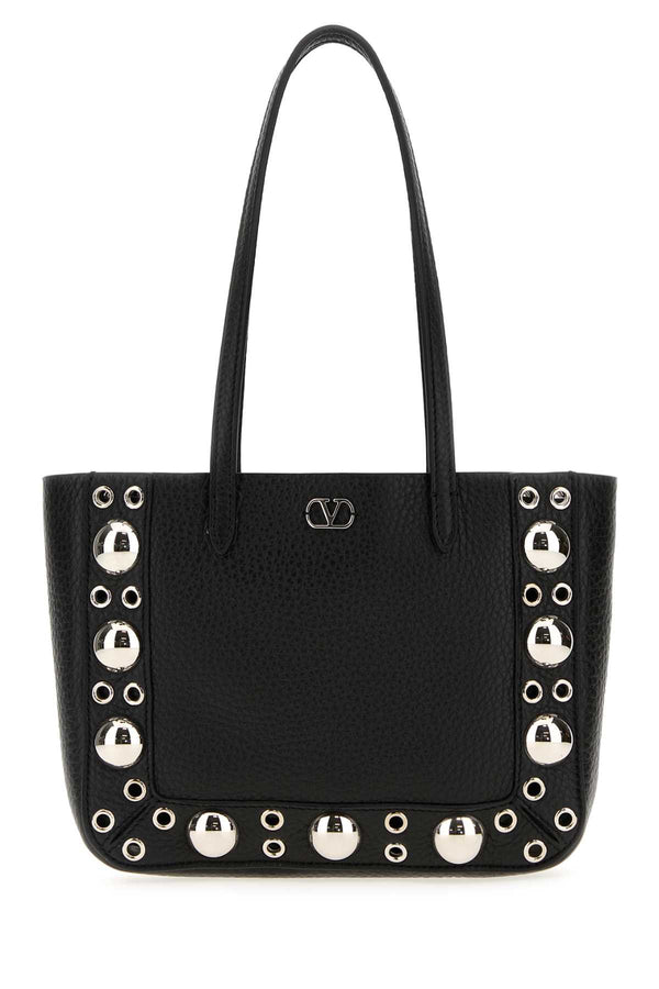 Valentino Garavani Tote Calf leather (Bos Taurus) tote bag in black