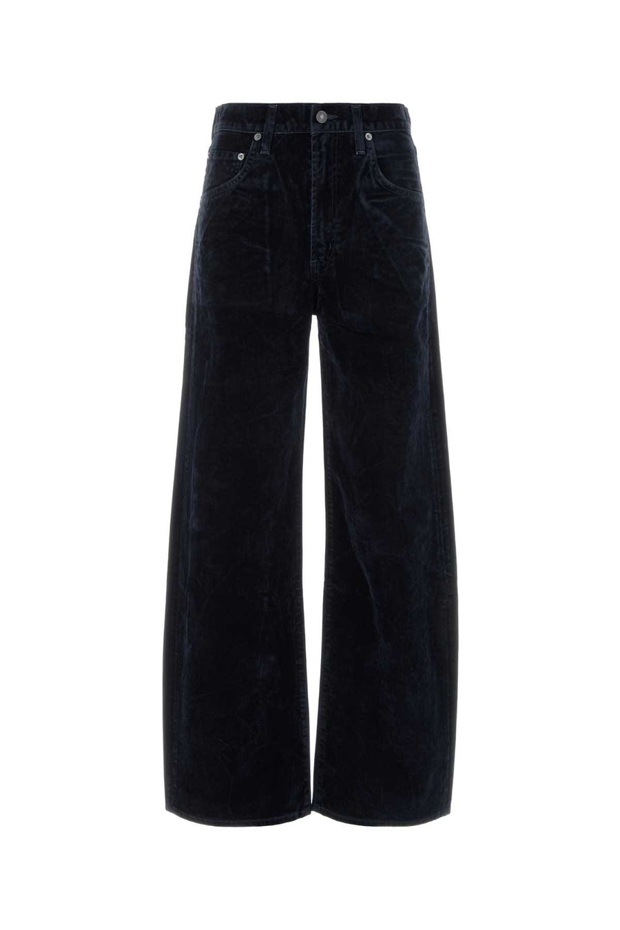 Agolde Curve 84% COTTON 16% VISCOSE jeans in navy