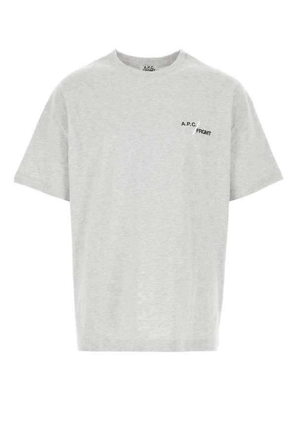 A.P.C. Renoncement 100% Cotton t-shirt in gray