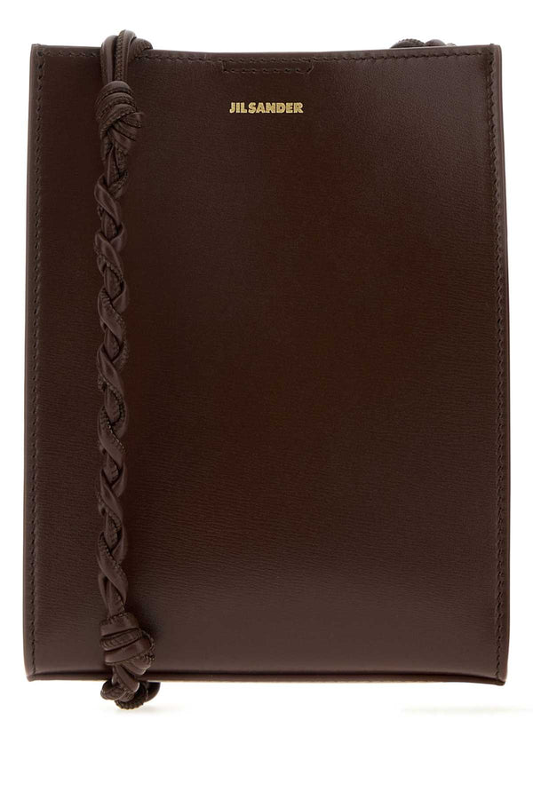 Jil Sander Exterior: 100% Calf Lining: 100% Leather shoulder bag in brown