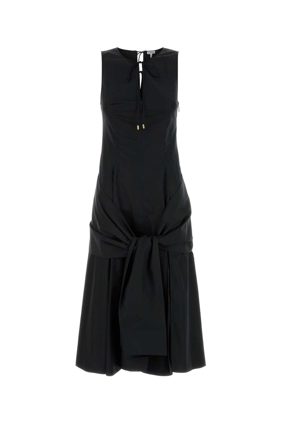 Loewe 100% Cotton dress in black