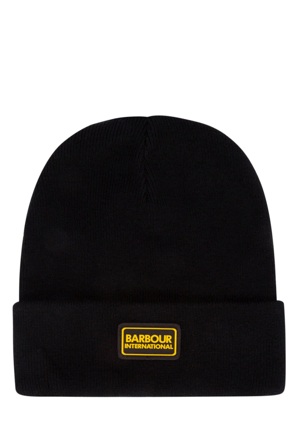 Barbour Kids Sensor Wool blend beanie in black