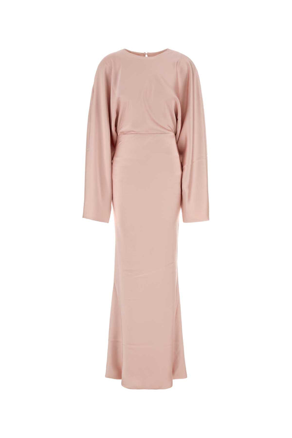 Norma Kamali Lunga 100% Polyester dress in pink
