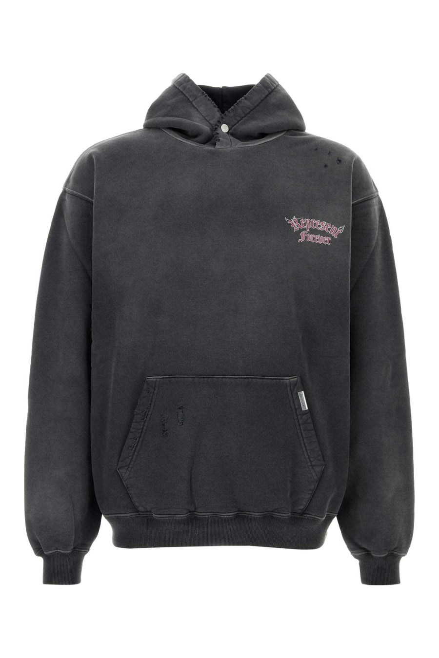Represent Hoodie 100% Cotton hoodie in black