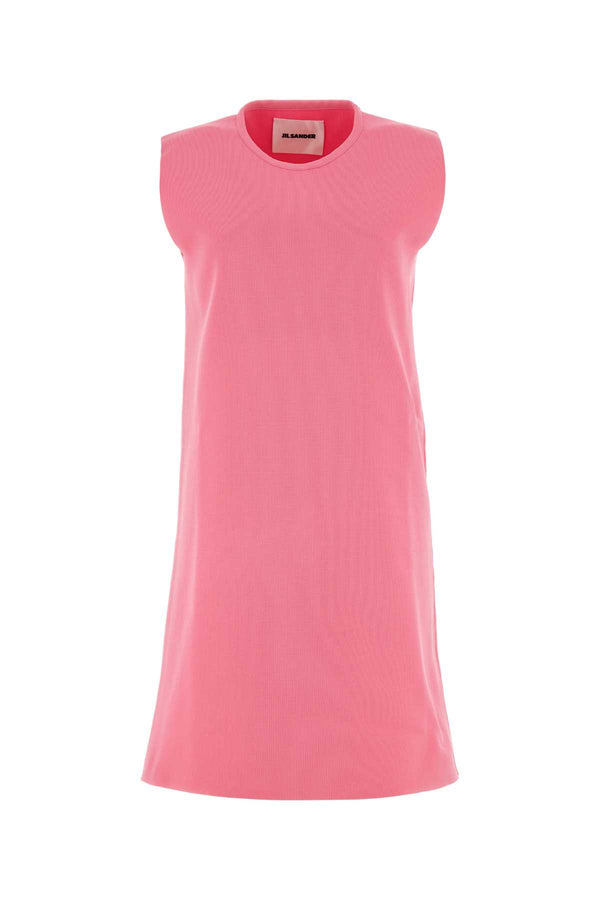 Jil Sander 100% Polyester dress in pink