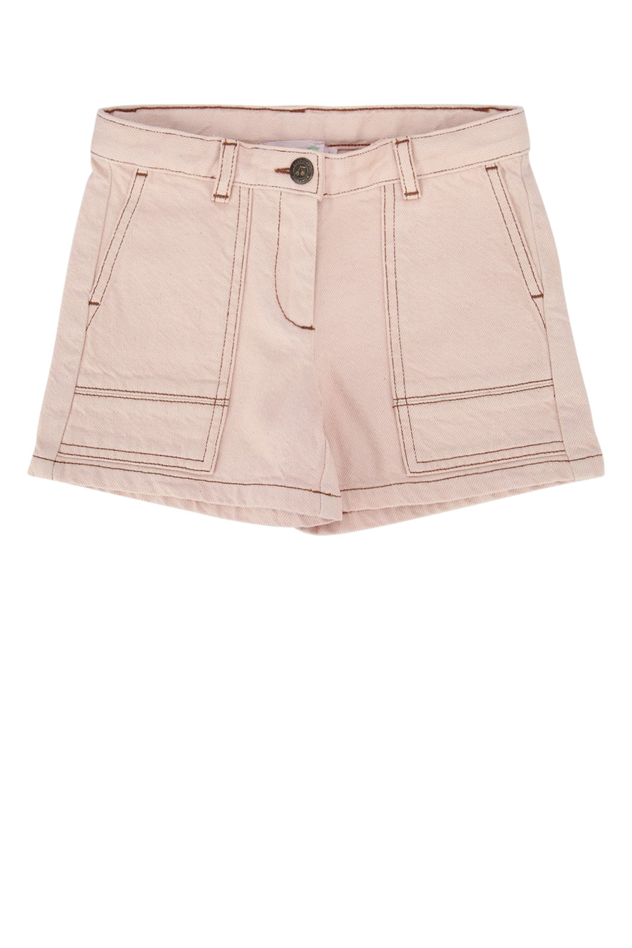 Bonpoint Emira 100% Cotton bermuda in pink