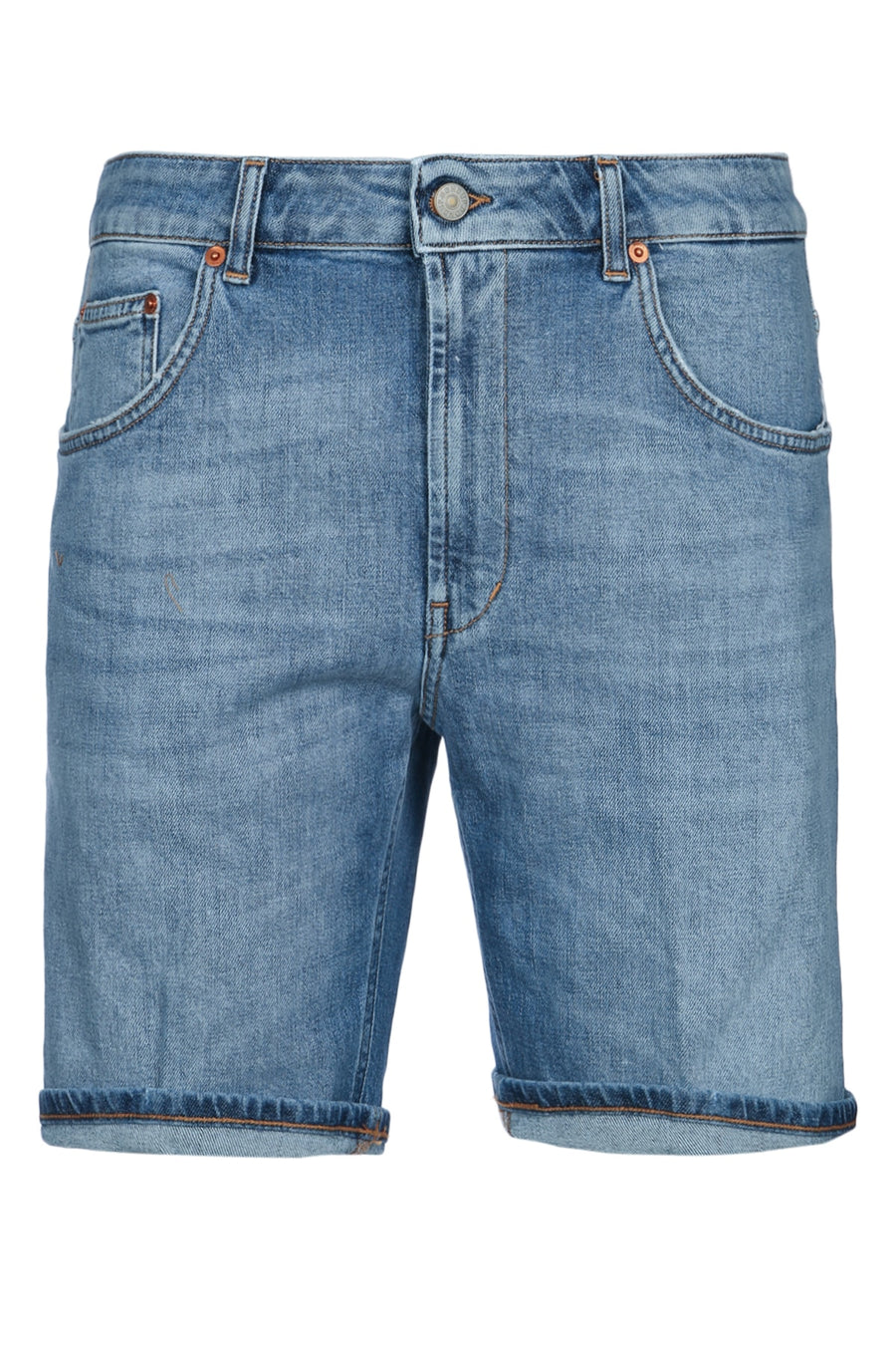 Dondup Derick 98% Organic Cotton GOTS bermuda in blue