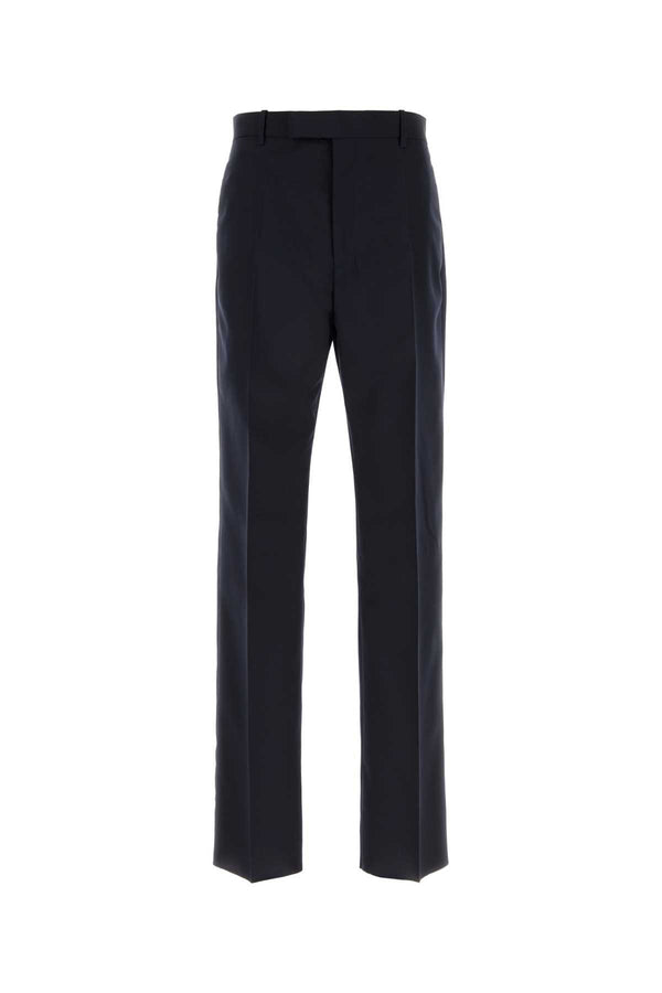 Jil Sander 100% Virgin wool trousers in midnight