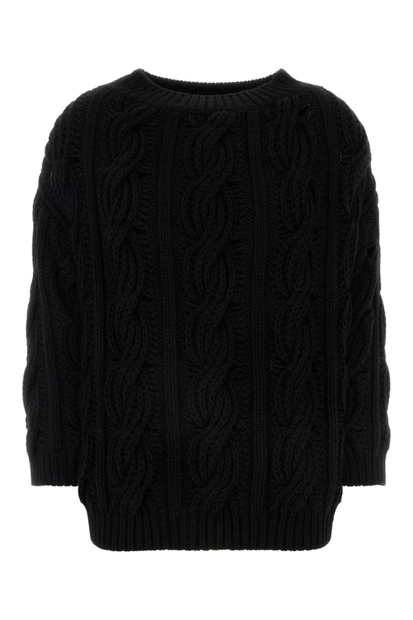 Valentino Garavani 100% Virgin wool sweater in black