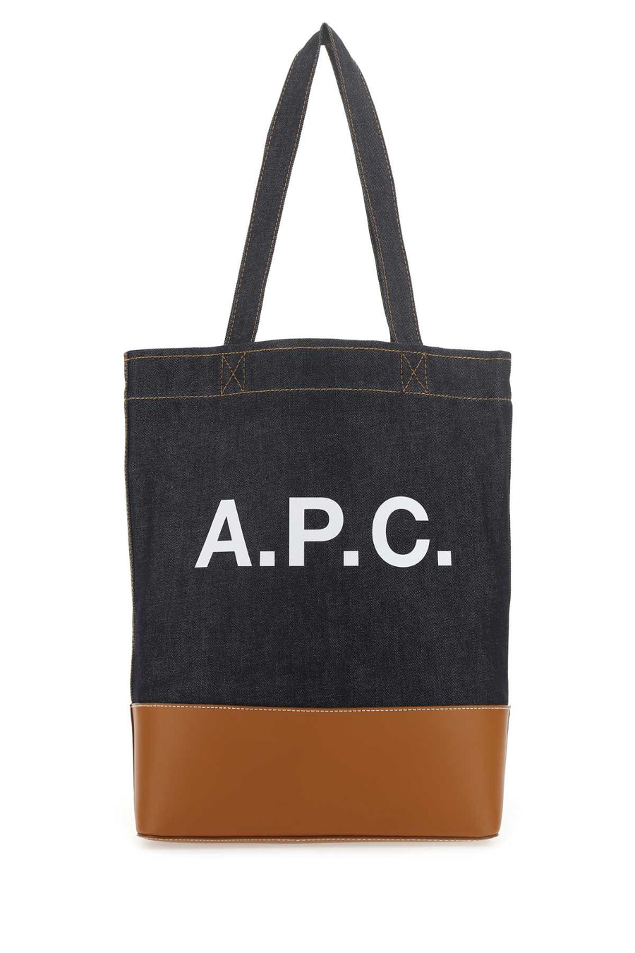 A.P.C. Exterior: Canvas tote bag in multicolor