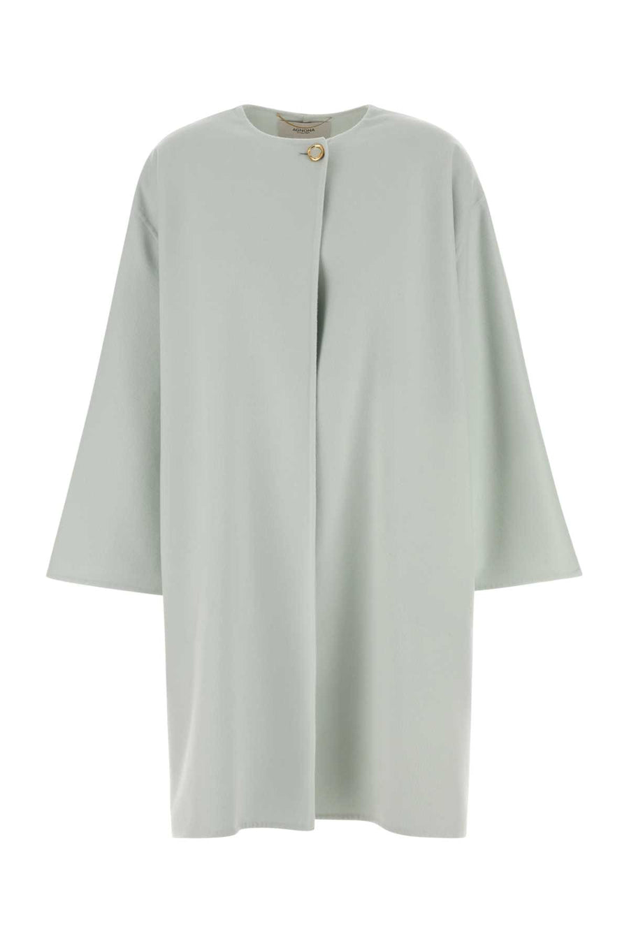 Agnona 82% Wool 18% Cashmere coat in green