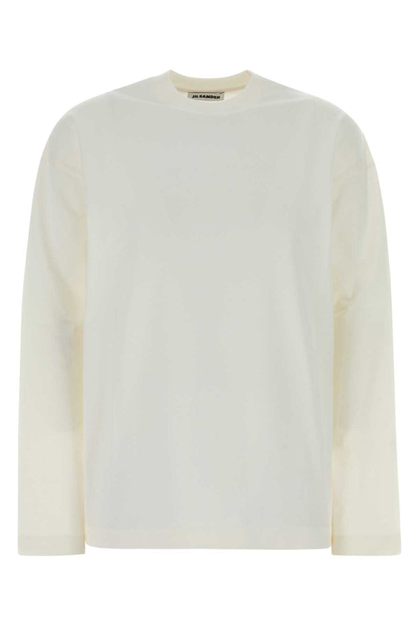 Jil Sander 100% Cotton t-shirt in white