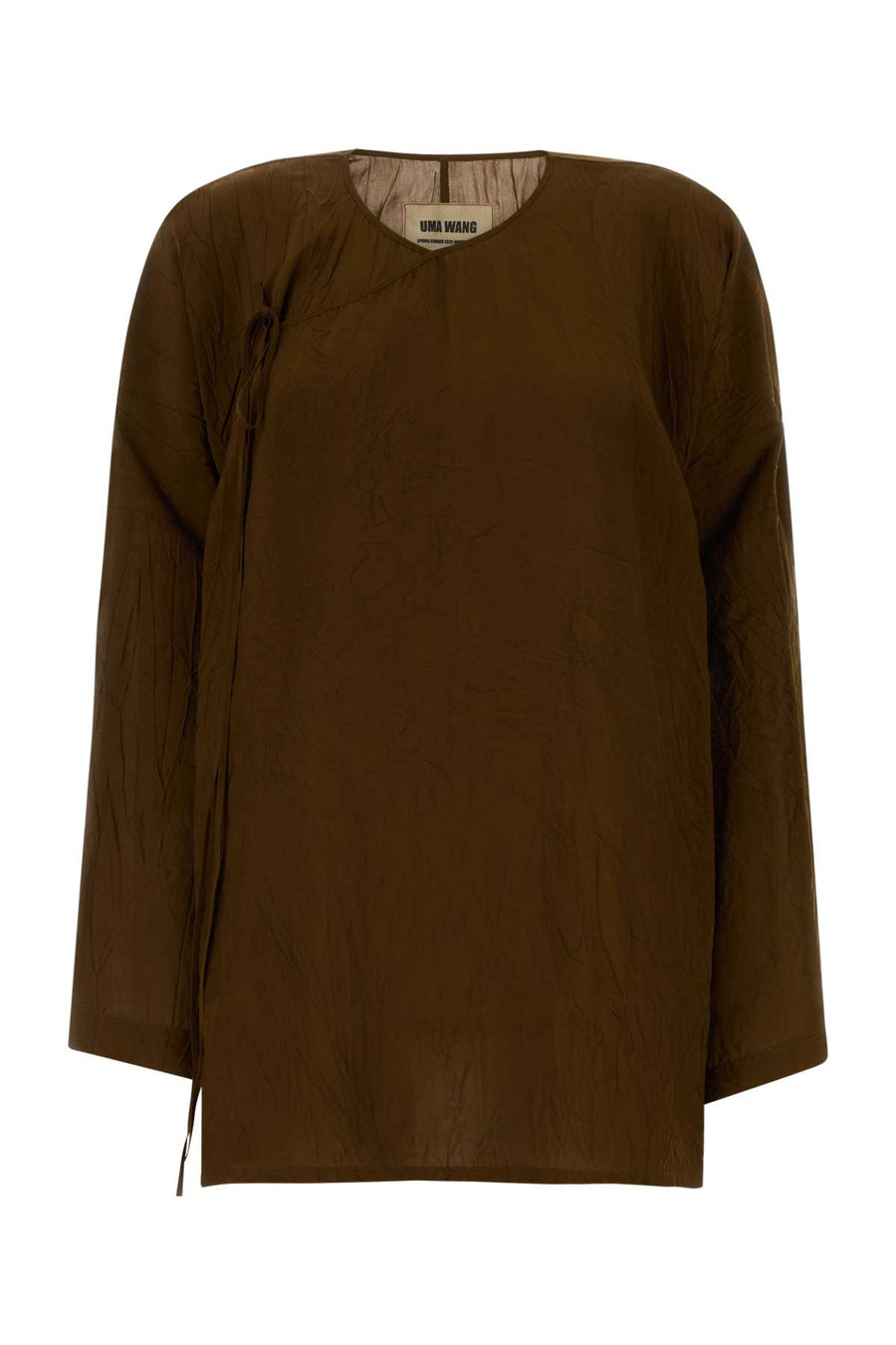 Uma Wang 100% Viscose blouse in brown