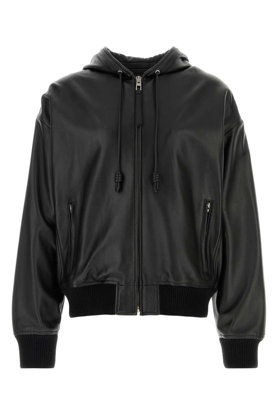 Loewe Jacket Exterior: 100% Lamb Lining: 100% Cotton jacket in black