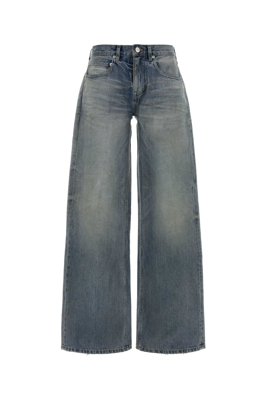 Balenciaga Baggy Cotton 100% jeans in blue