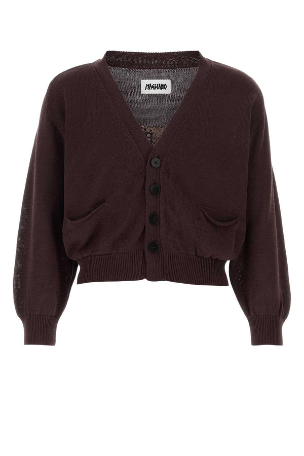 Magliano Grampa 100% Cotton cardigan in brown