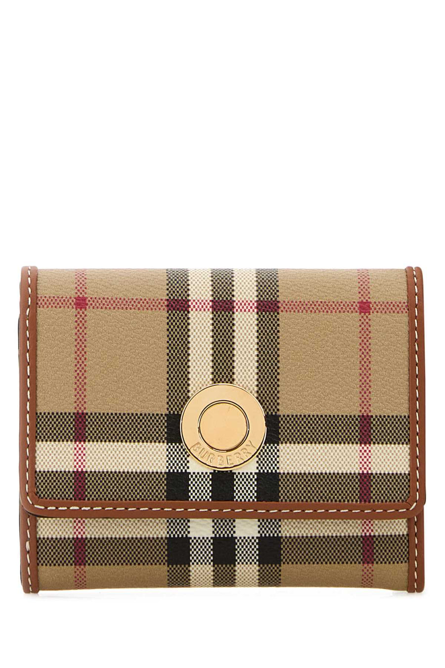 Burberry Lancaster 55% Polyurethane wallet in brown