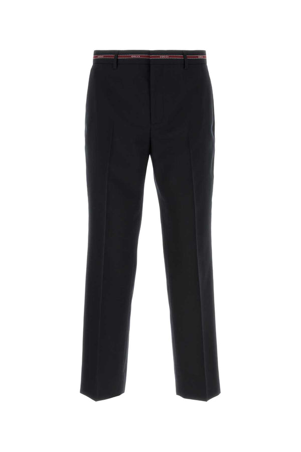 Gucci 100% Wool trousers in blue
