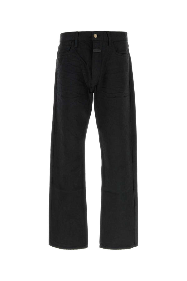 Fear Of God Pocket 100% Cotton jeans in black