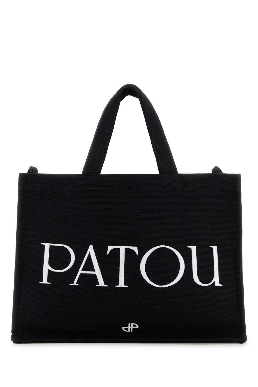 Patou Tote 100% Cotton tote bag in black