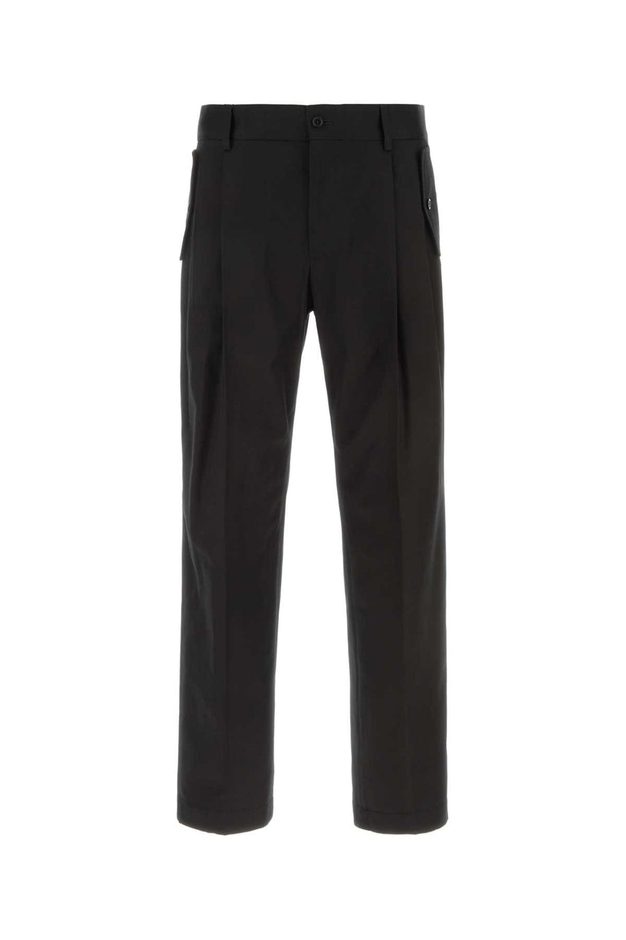 Dolce & Gabbana 99% Cotton trousers in black