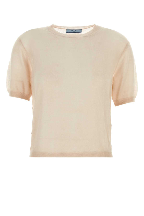Prada 100% Cashmere sweater in beige