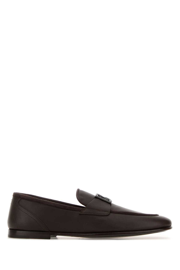Dolce & Gabbana 15% Goat loafer in brown