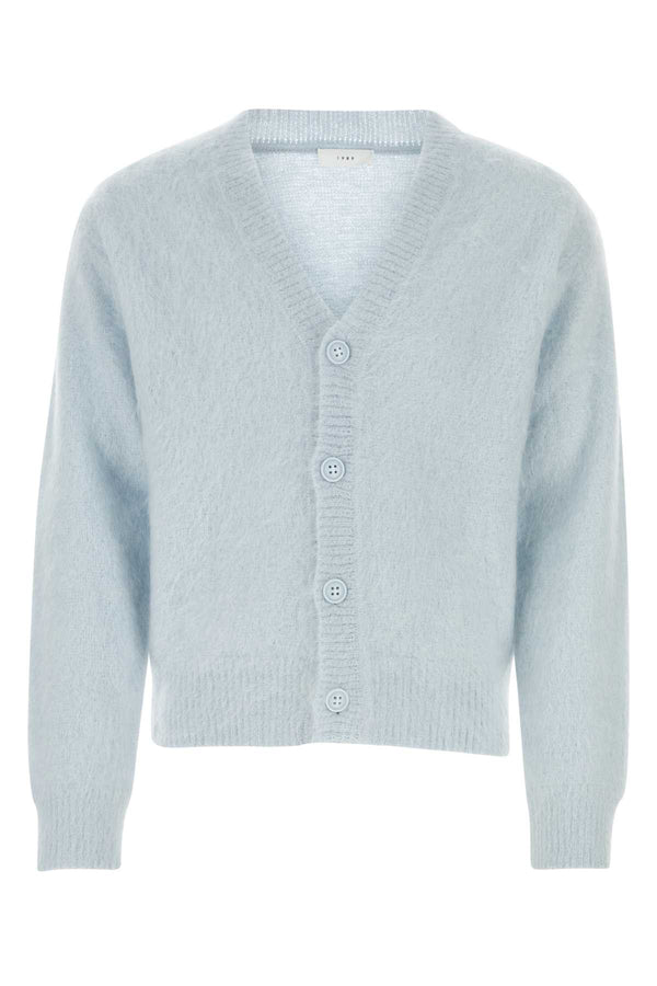 1989 Studio Skyblue 65% Mohair cardigan in blue