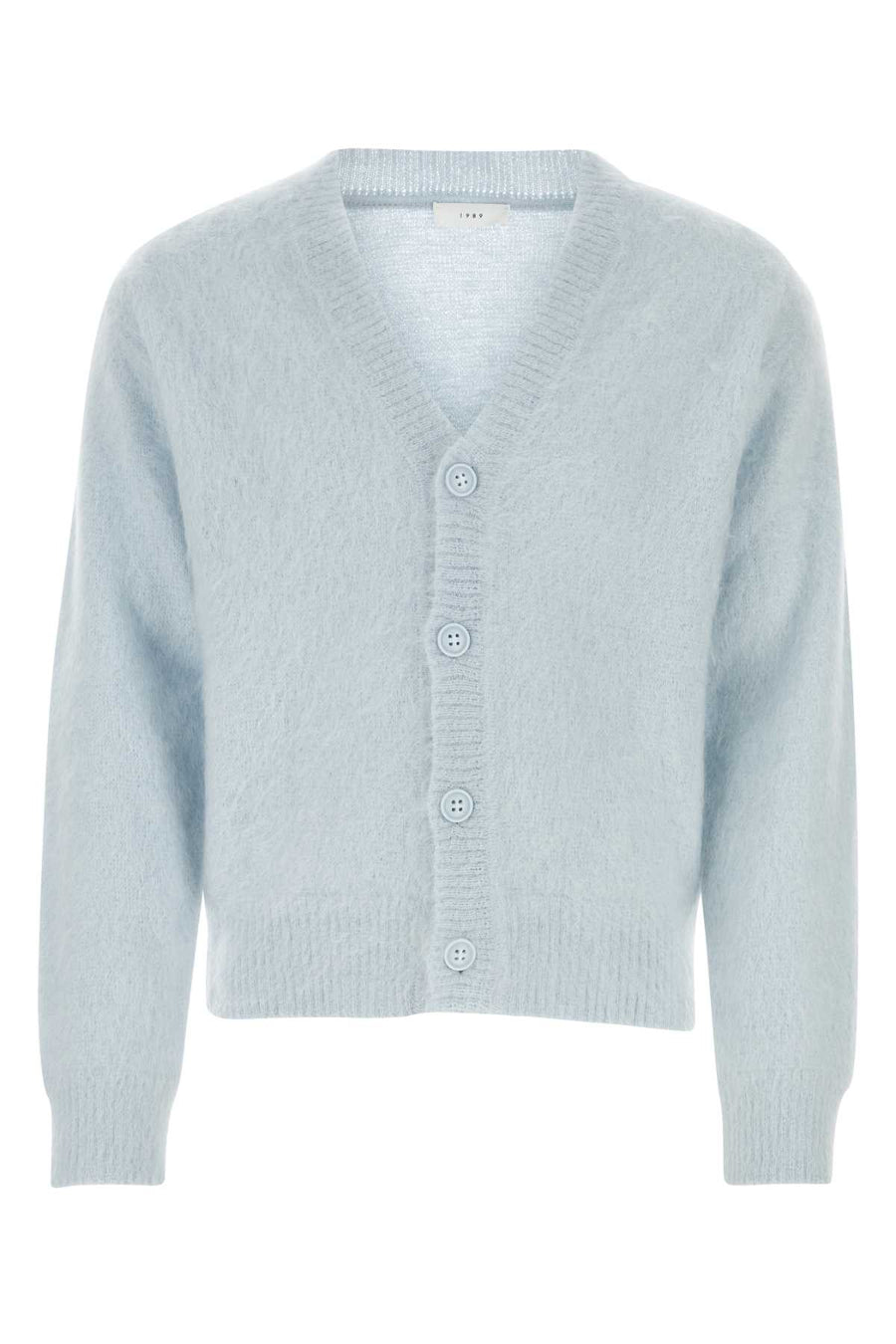 1989 Studio Skyblue 65% Mohair cardigan in blue