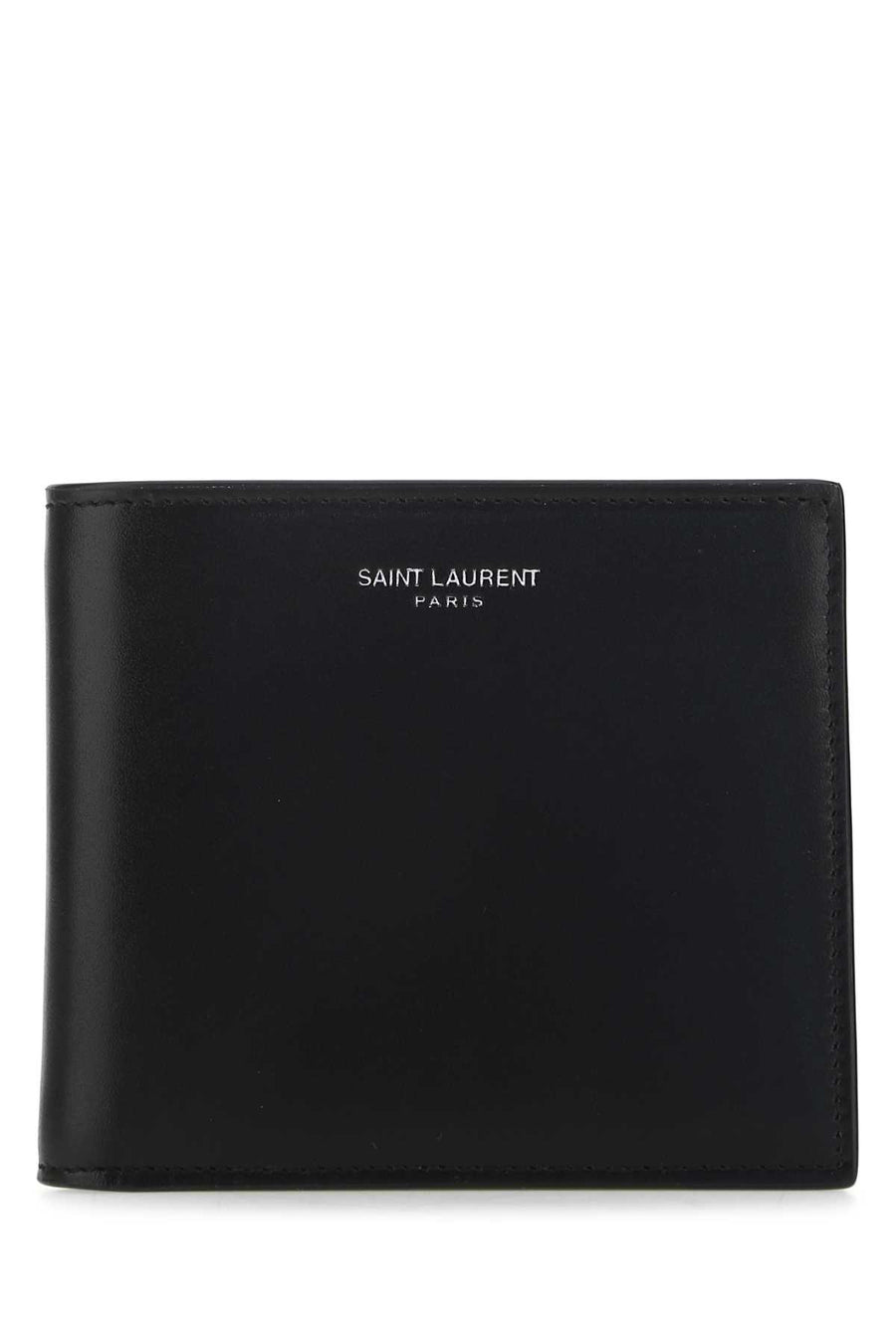 Saint Laurent Calf skin wallet in black