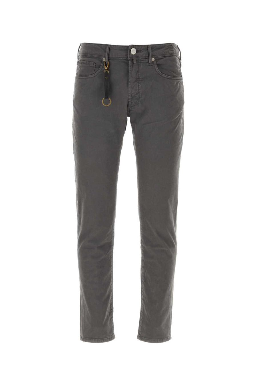 Incotex 98% Cotton trousers in gray