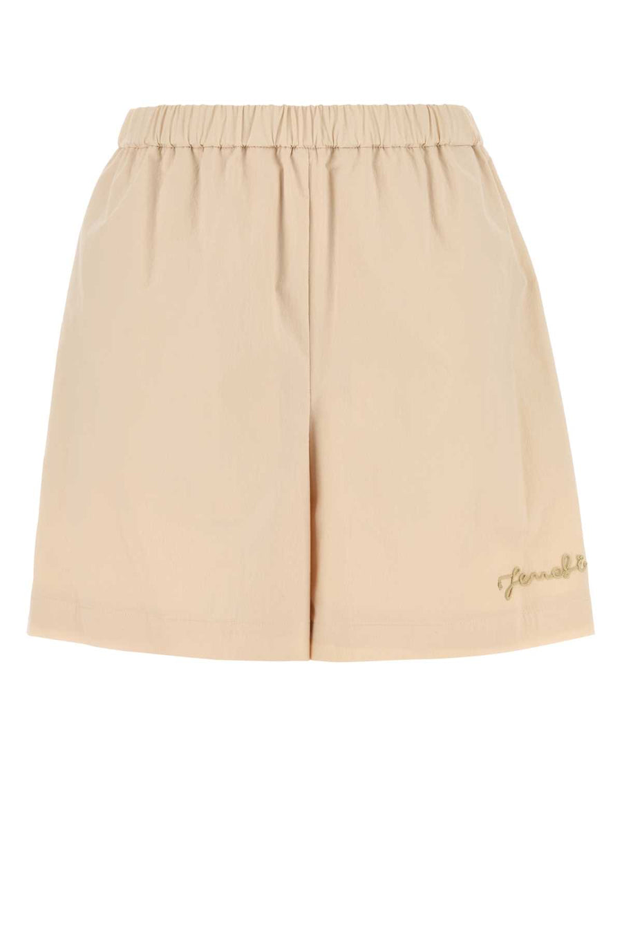 Fendi Cotton Exterior: 54% Cotton shorts in beige