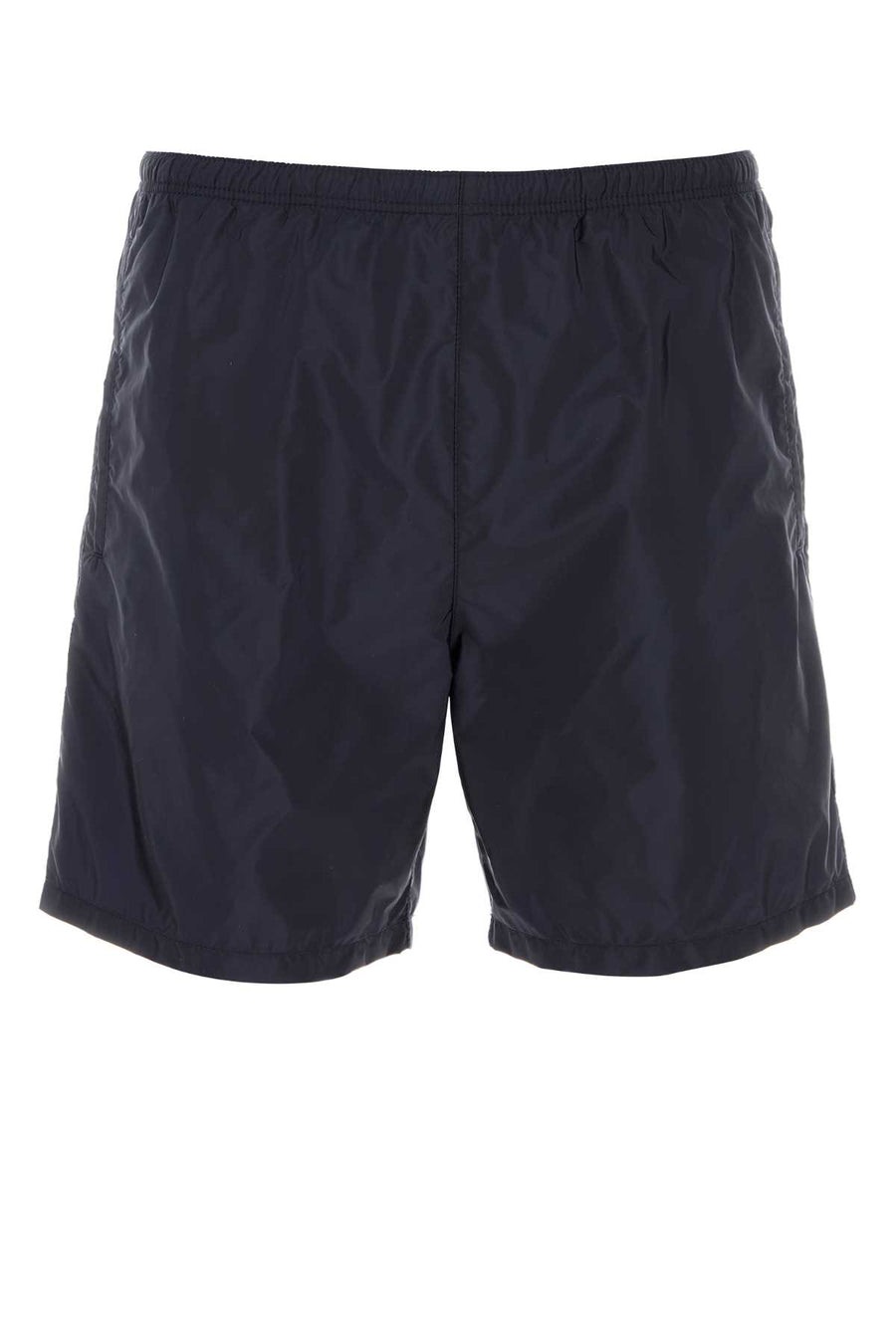 Prada Bagno Exterior: 100% Nylon swimming shorts in navy