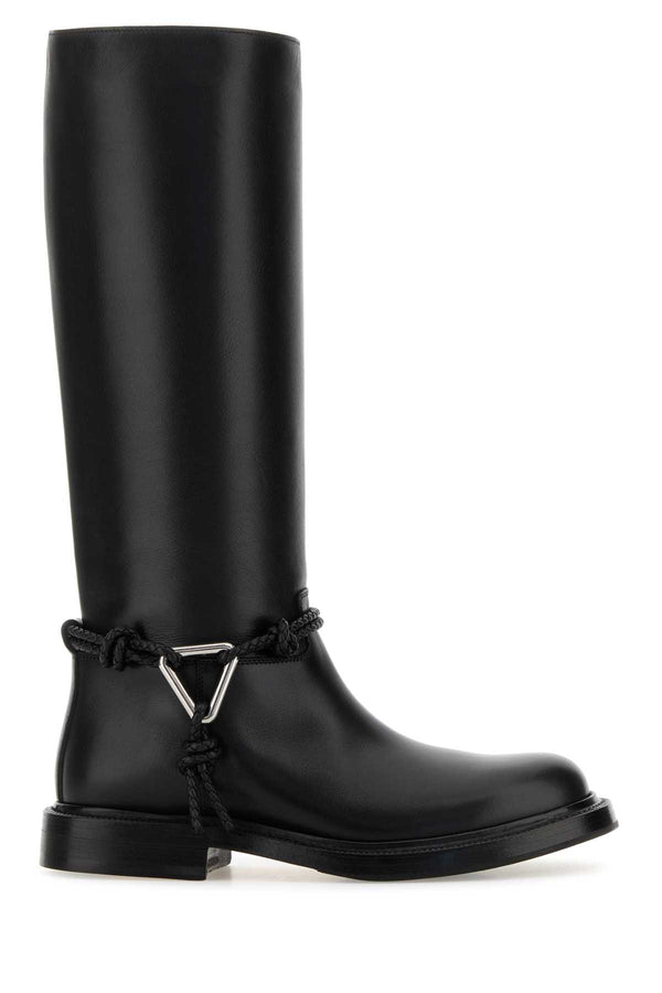 Bottega Veneta Exterior: 100% Calf boot in black