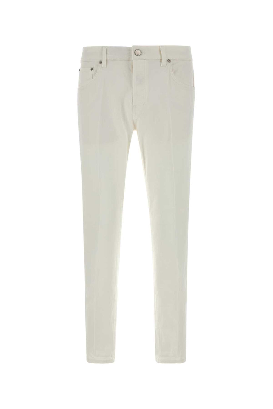 Pt Torino Tasche 98% Cotton jeans in white