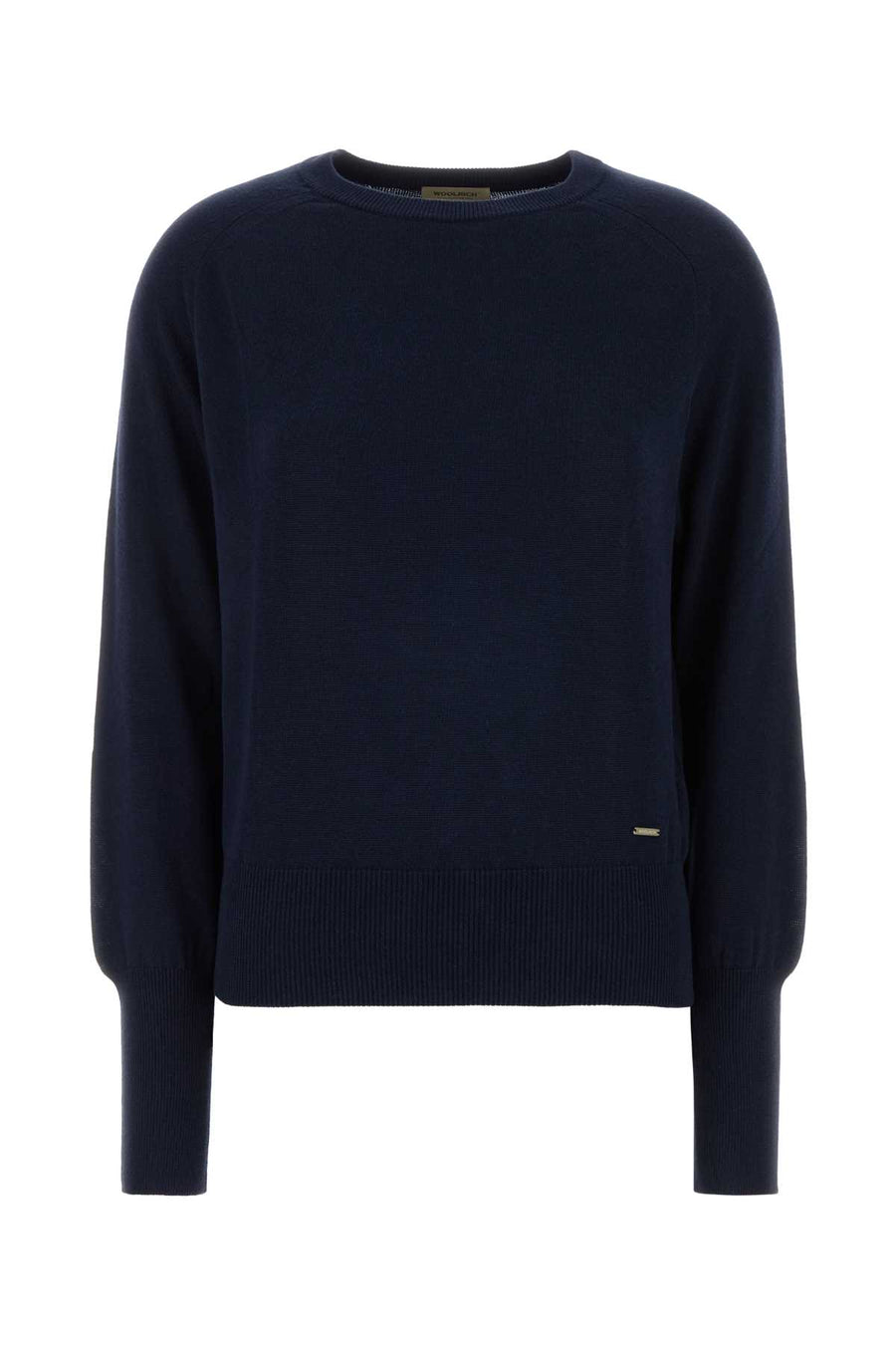 Woolrich Manica 50% Cotton sweater in navy