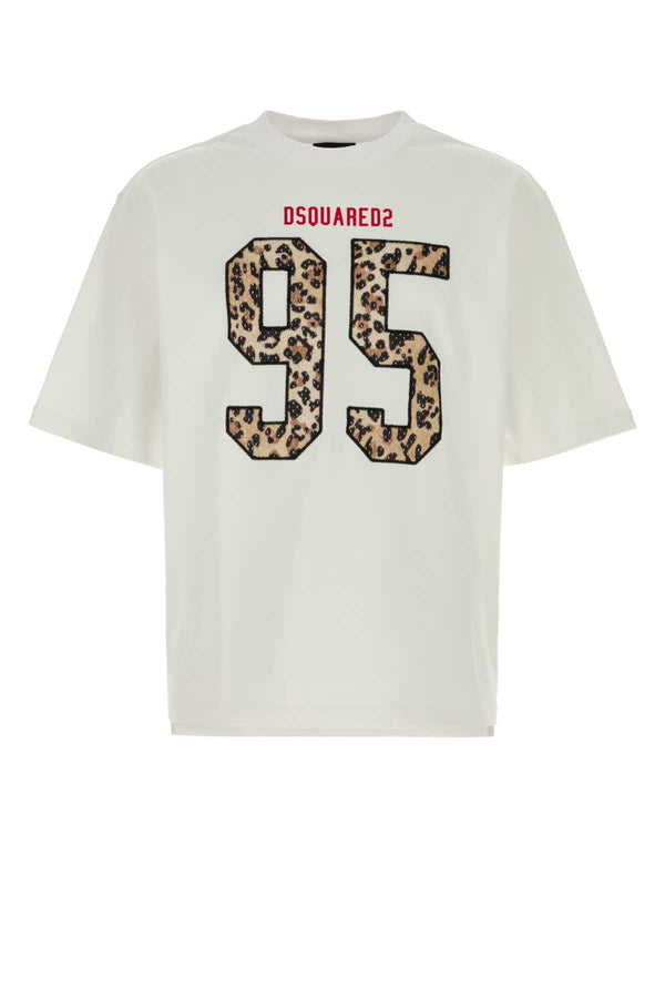 Dsquared2 100% Cotton t-shirt in white