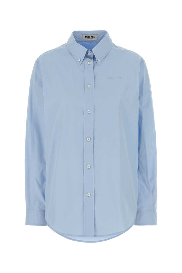 Miu Miu 100% Cotton shirt in blue