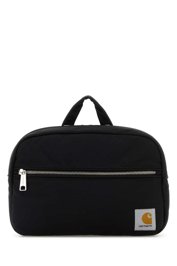 Carhartt Wip Shoulder 100% Nylon shoulder bag in black
