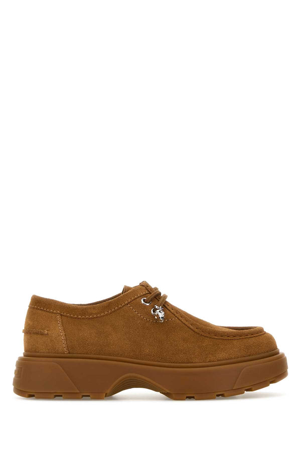 Alexander McQueen Exterior: 100% Suede sneaker in camel